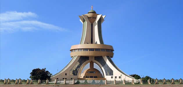 Place du souvenir Ouagadougou.